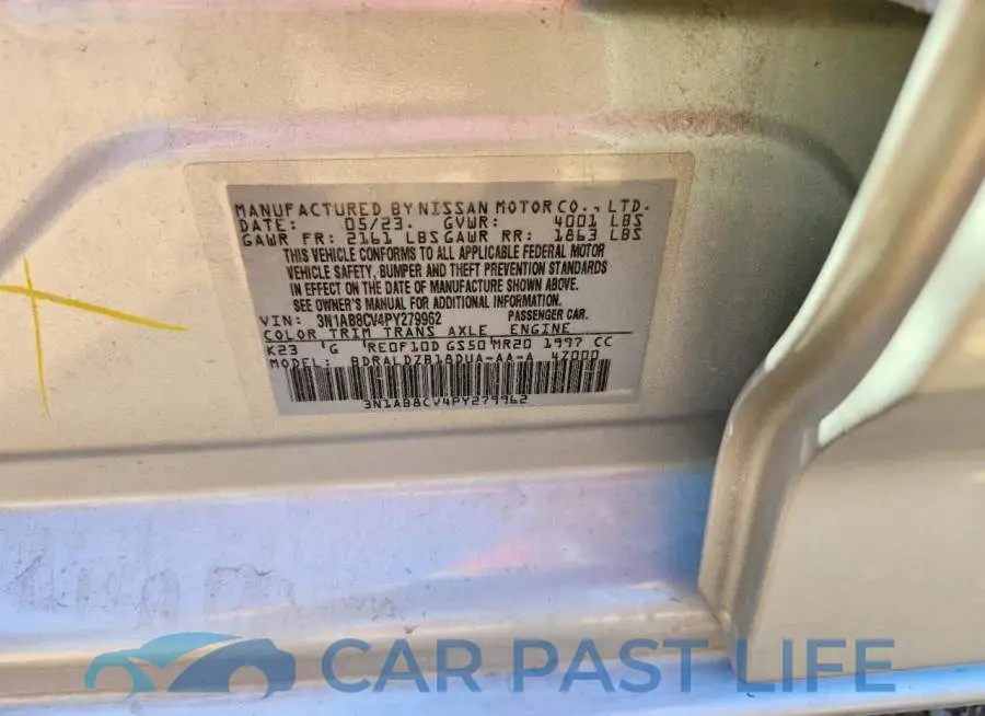 3N1AB8CV4PY279962# 13
