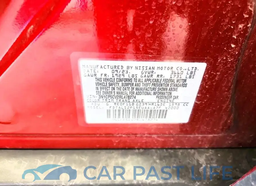 3N1CP5CV2RL478274# 13