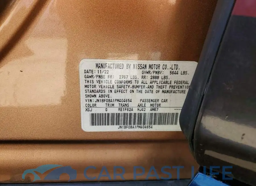 JN1BF0BA1PM404654# 14