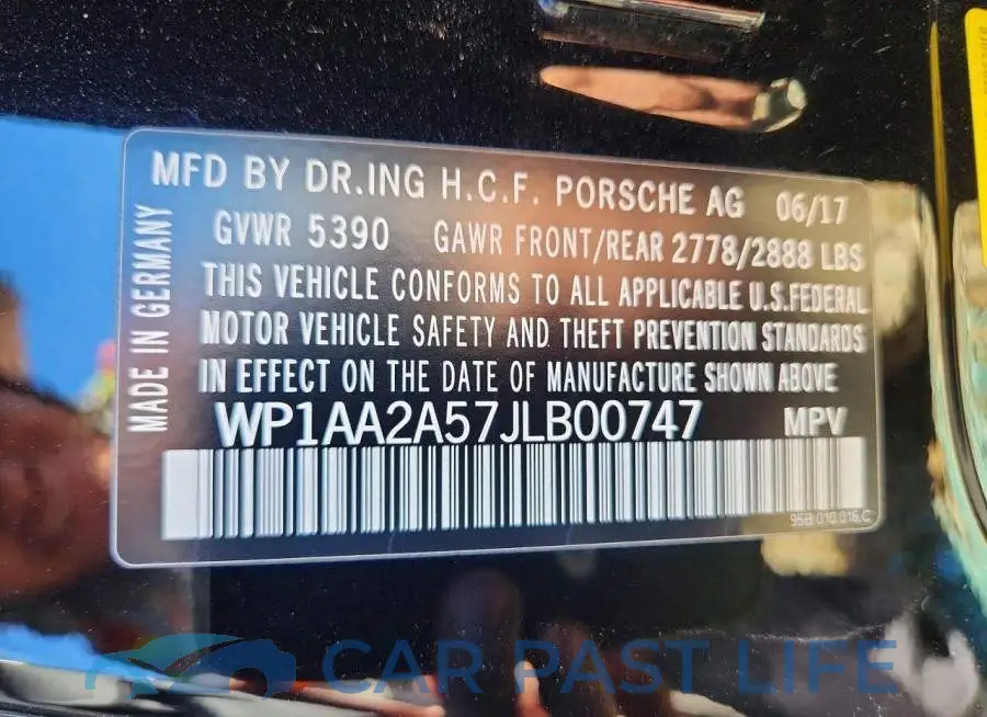 WP1AA2A57JLB00747# 13