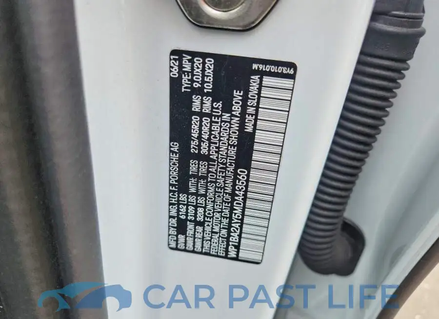 WP1BA2AY5MDA43560# 13