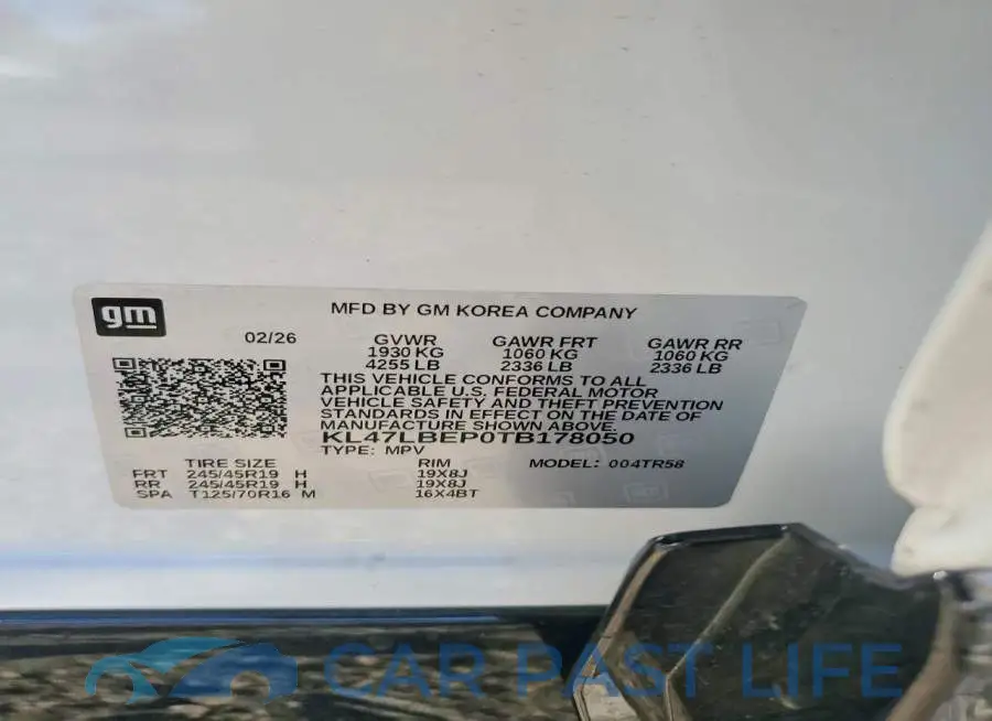 KL47LBEP0TB178050# 12