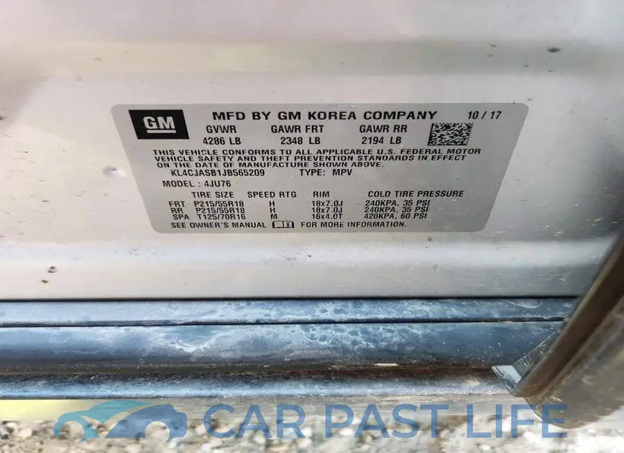 KL4CJASB1JB565209# 13