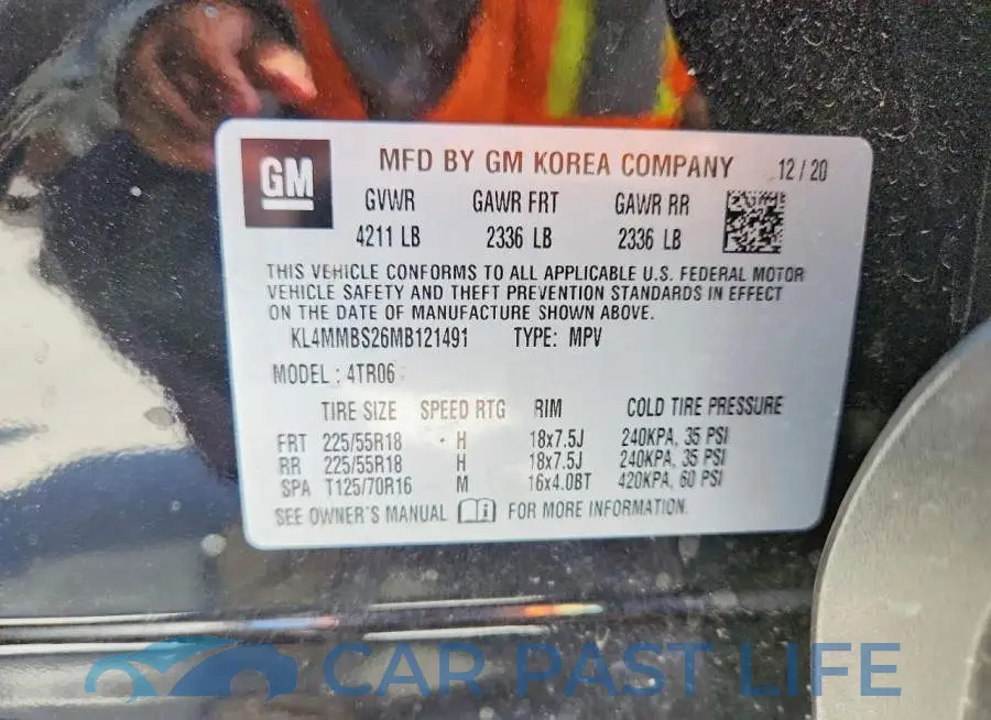 KL4MMBS26MB121491# 13