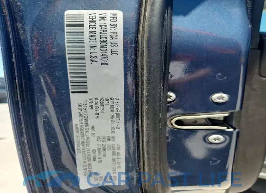 1C4PJLCB0MD147010# 14