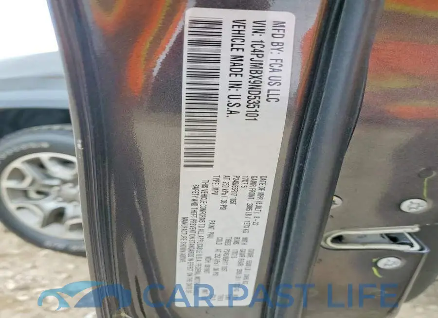 1C4PJMBX9ND535101# 13