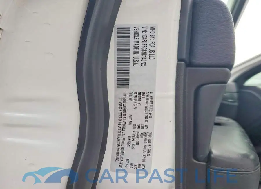 1C4RJFBG8NC140725# 13