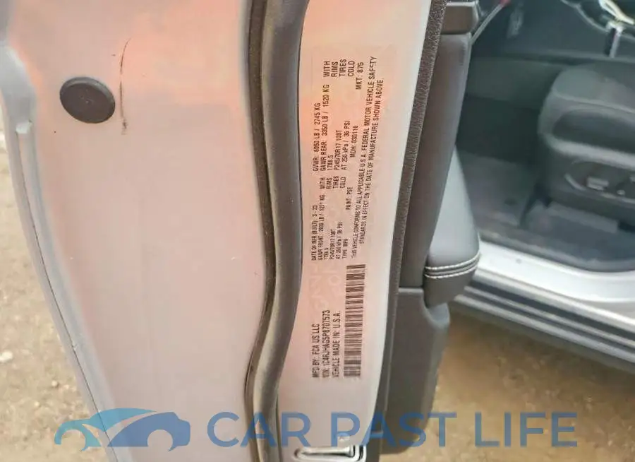 1C4RJHAG5P8707573# 13