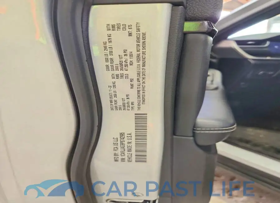 1C4RJJAG9P8742995# 13