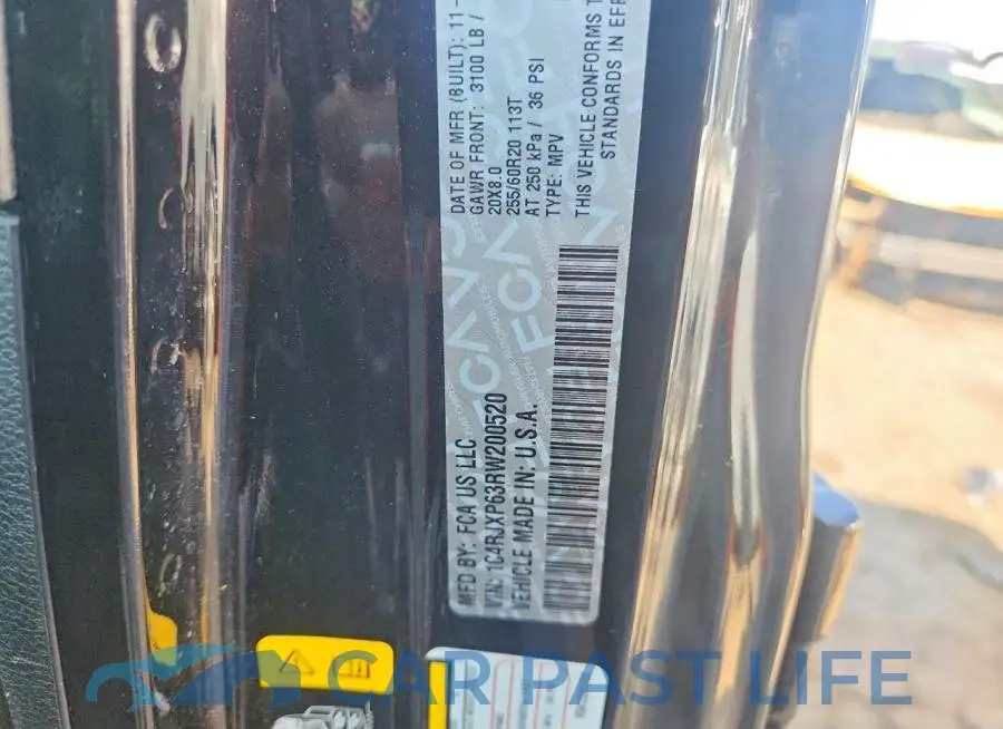 1C4RJXP63RW200520# 13