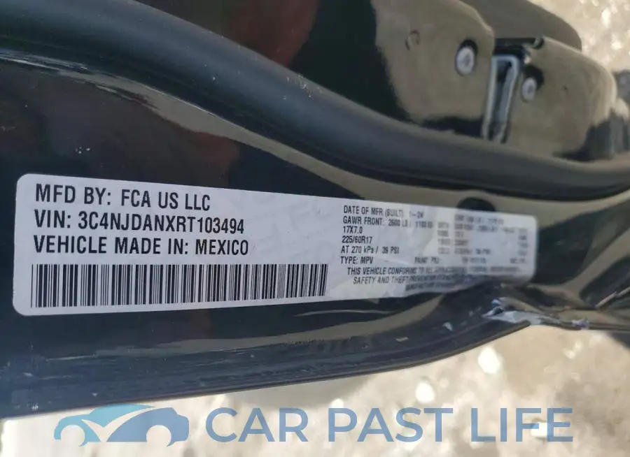 3C4NJDANXRT103494# 13