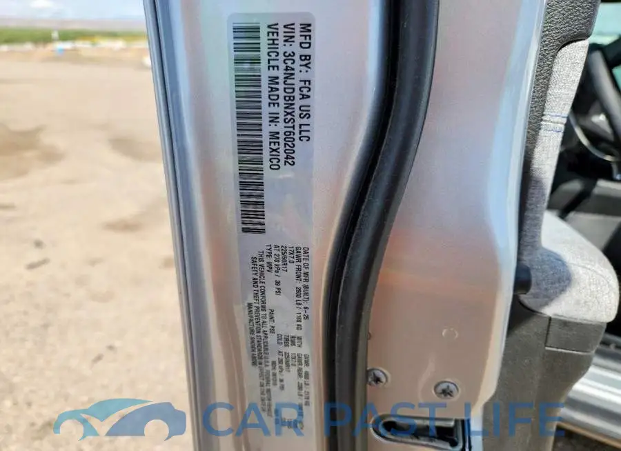 3C4NJDBNXST602042# 13