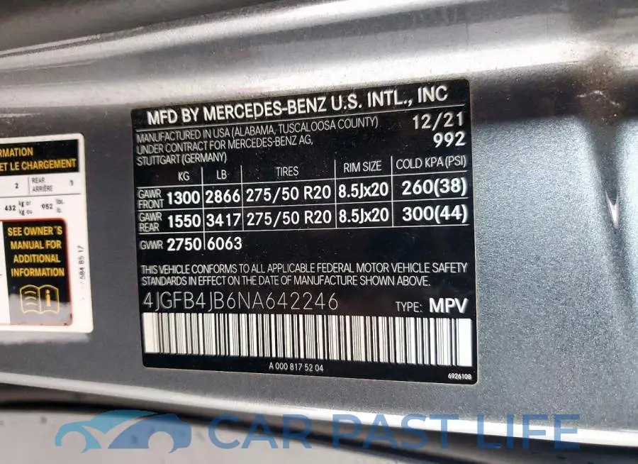 4JGFB4JB6NA642246# 13