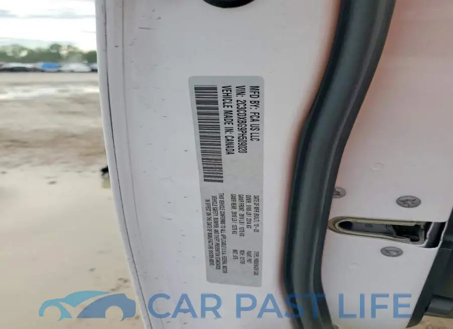 2C3CDXBG9PH509020# 12