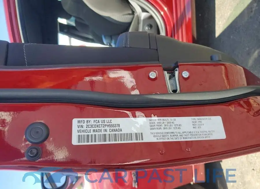 2C3CDXCT2PH555378# 13