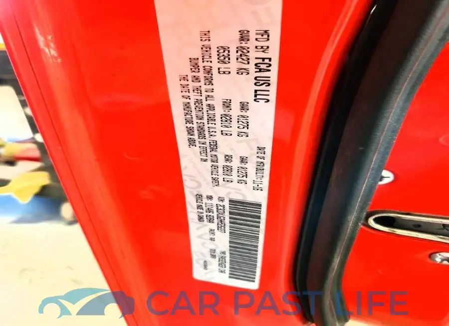2C3CDXJG2HH526227# 12