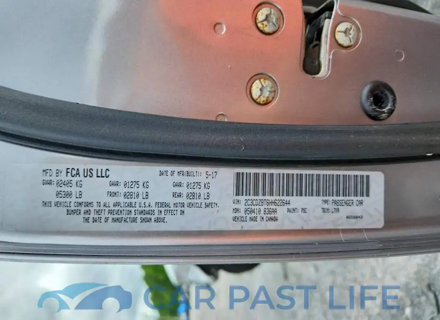 2C3CDZBT6HH622644# 13