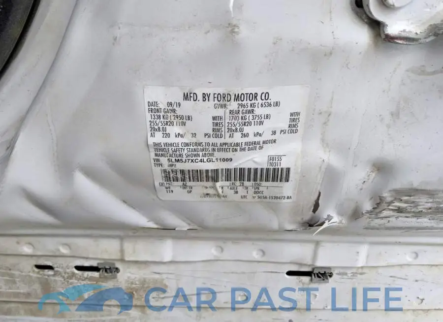 5LM5J7XC4LGL11009# 14