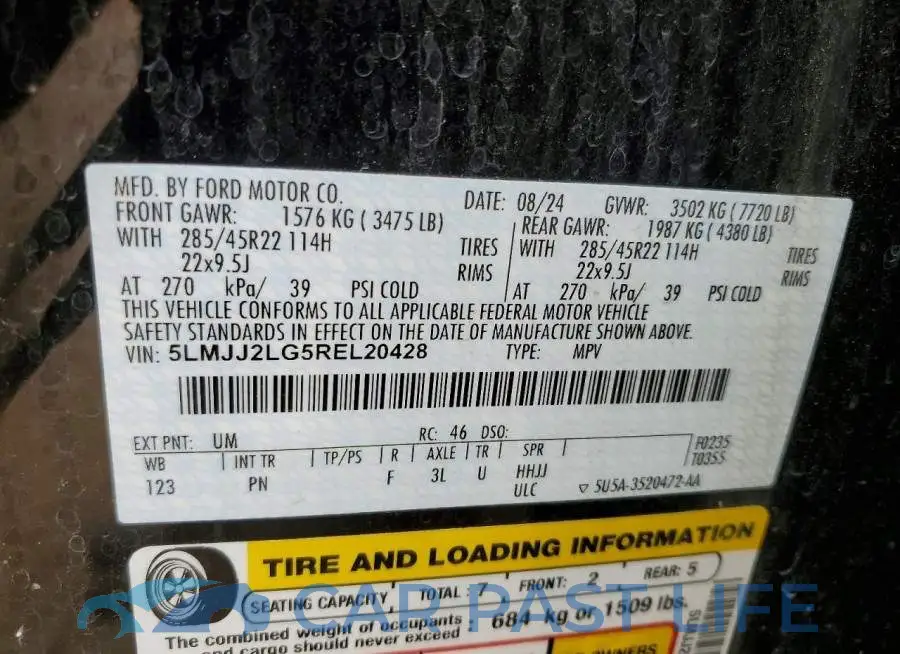 5LMJJ2LG5REL20428# 13