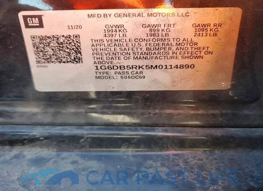 1G6DB5RK5M0114890# 12