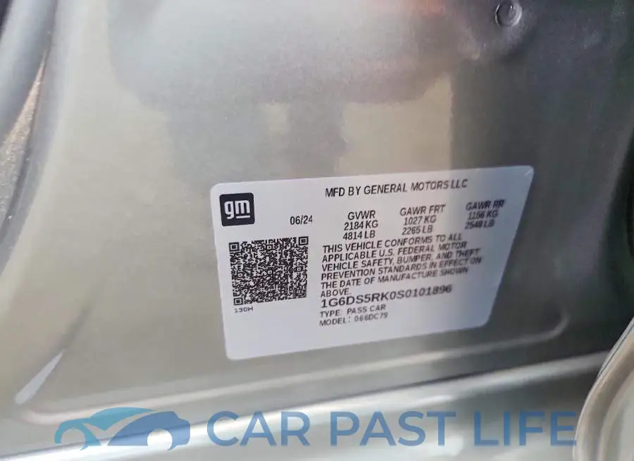 1G6DS5RK0S0101896# 12