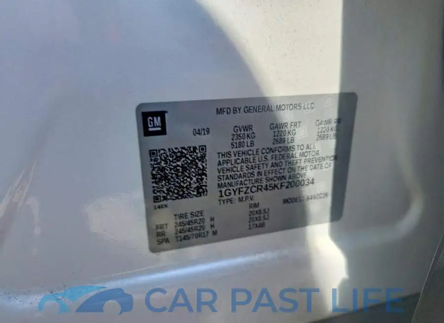 1GYFZCR45KF200034# 14