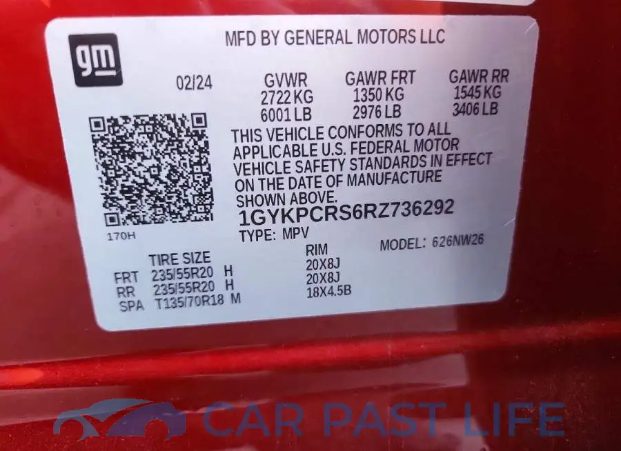 1GYKPCRS6RZ736292# 14