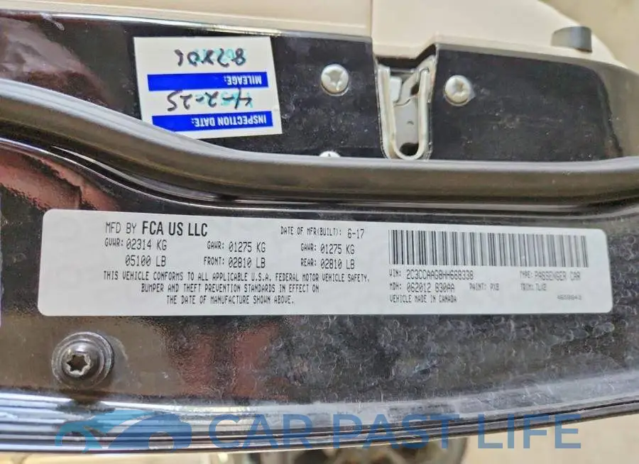 2C3CCAAG8HH668338# 12