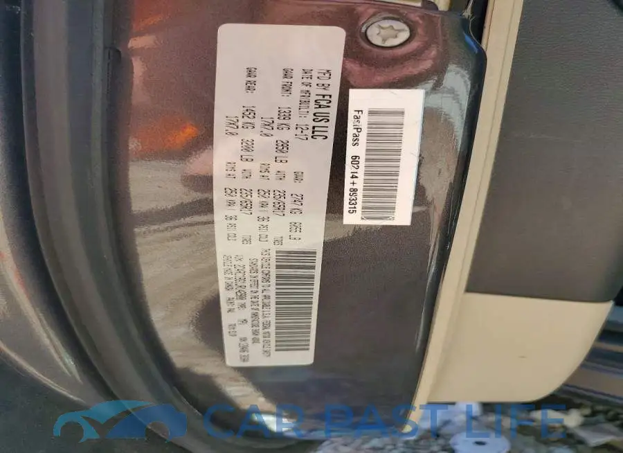 2C4RC1BG1JR142900# 13