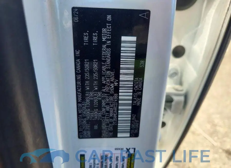 2T2BAMCA4RC074988# 13