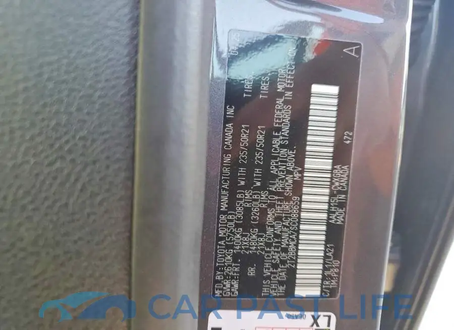 2T2BBMCA7SC088659# 14