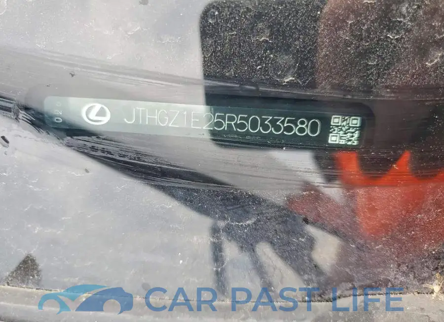 JTHGZ1E25R5033580# 12