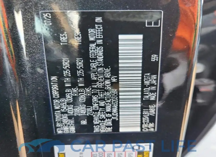 JTJCHMAA6S2031584# 14