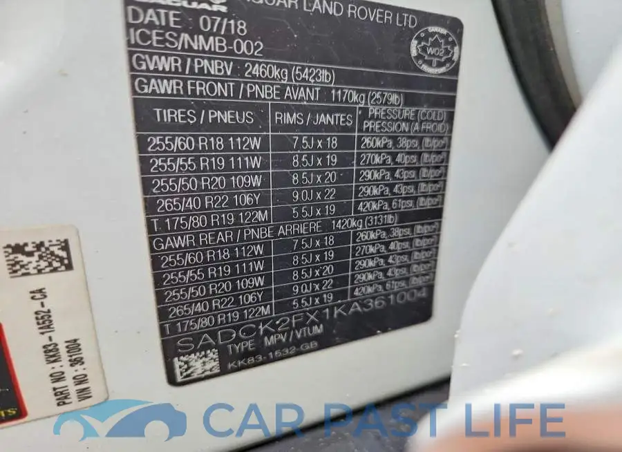 SADCK2FX1KA361004# 14