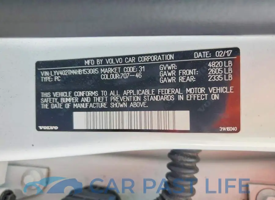 LYV402TM4HB153085# 13
