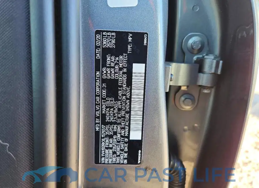 YV4102RKXL1576517# 13