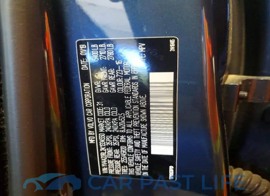 YV4A22RL2K1334550# 13