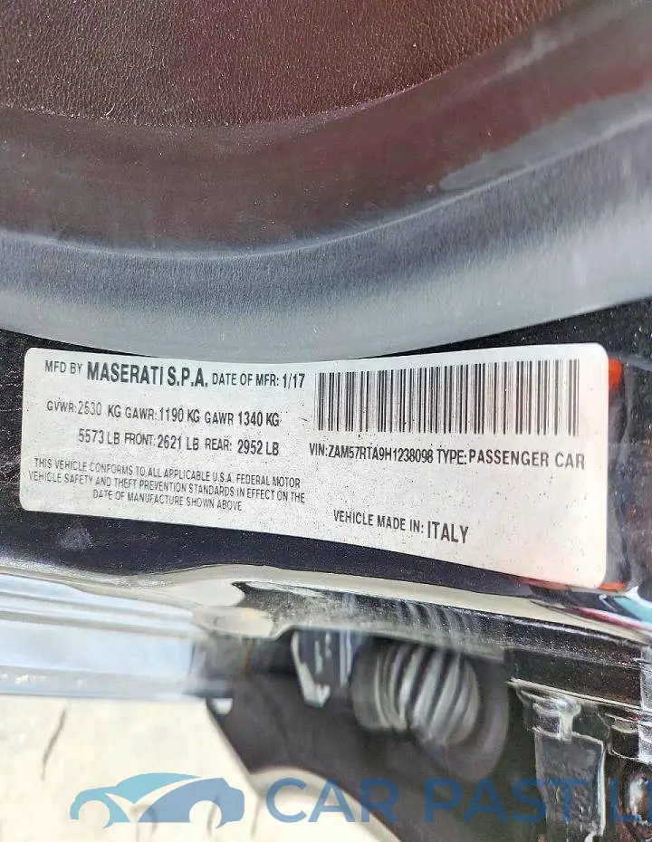 ZAM57RTA9H1238098# 12