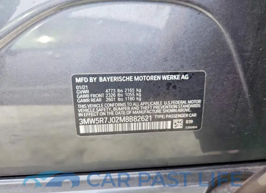 3MW5R7J02M8B82621# 13