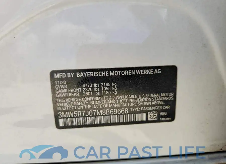 3MW5R7J07M8B69668# 12