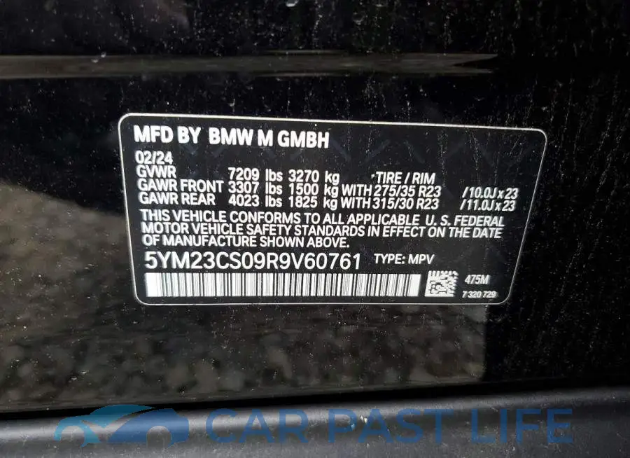 5YM23CS09R9V60761# 14