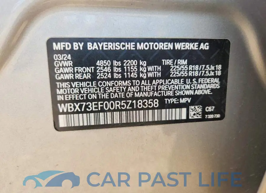 WBX73EF00R5Z18358# 12