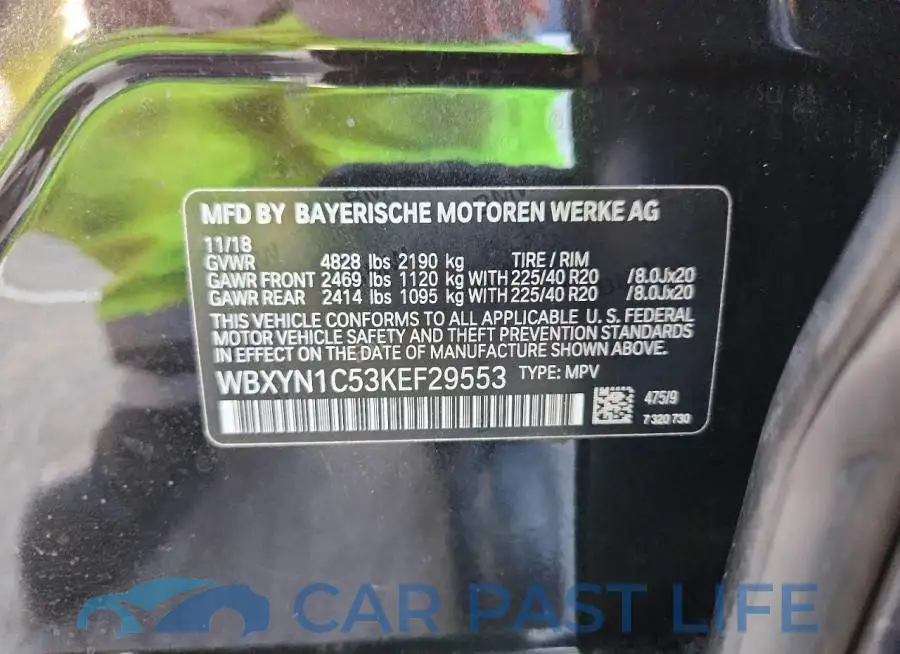 WBXYN1C53KEF29553# 13