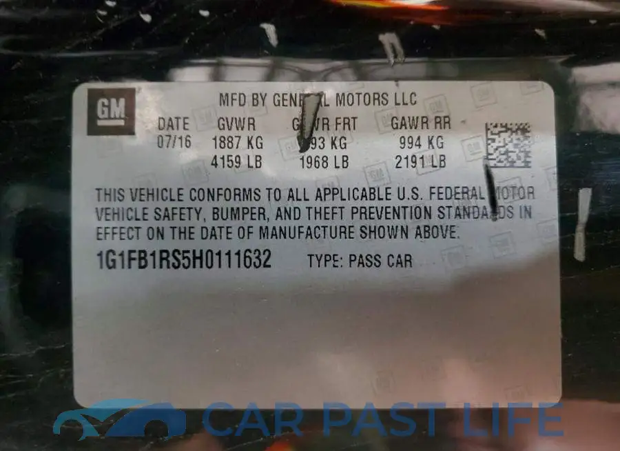 1G1FB1RS5H0111632# 12