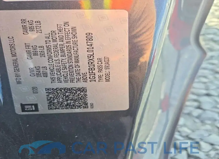 1G1FB1RX5L0147809# 12