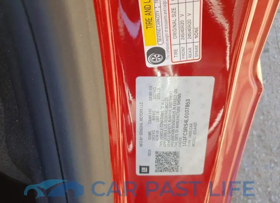 1G1FC1RS4L0107853# 12