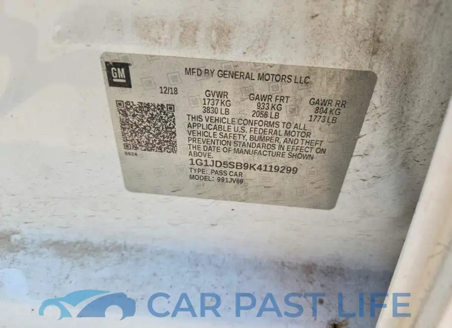 1G1JD5SB9K4119299# 13