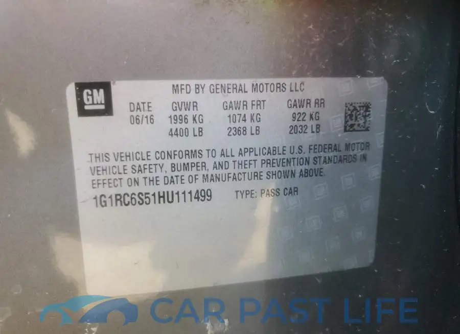 1G1RC6S51HU111499# 13