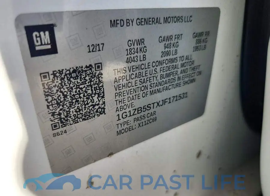 1G1ZB5STXJF171531# 12
