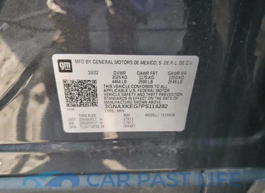 3GNAXKEG7PS114282# 13